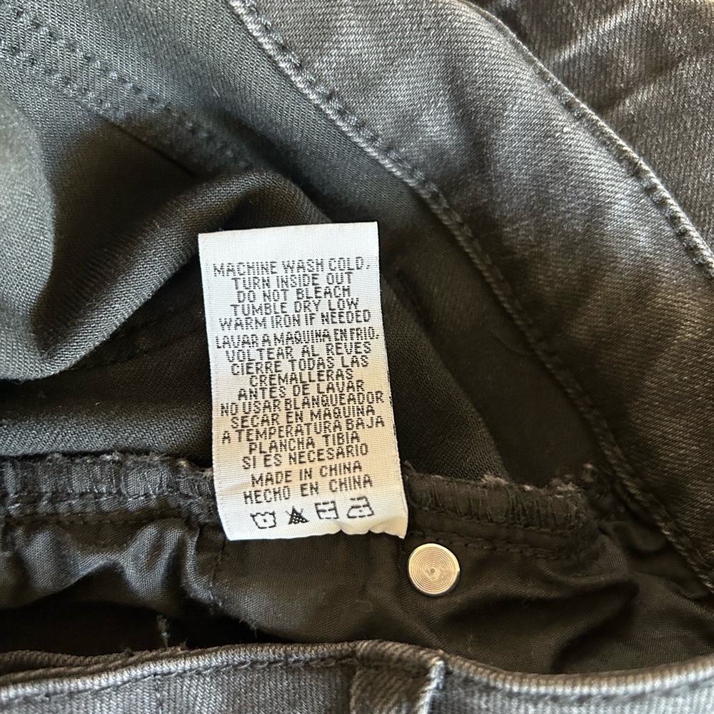 Black Ankle Lace-Up Cropped Jeans NWOT - Picture 13 of 13
